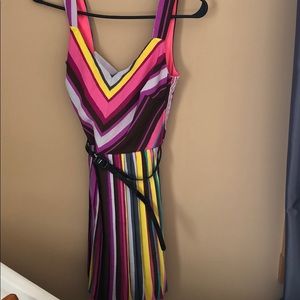 Fun multicolored cocktail dress 🍸 👗
